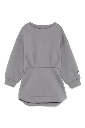 abito in cotone grigio DOUUOD KIDS | DV1A50Z2502929